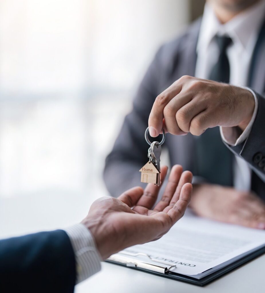 Real estate broker residential house and rent listing contract