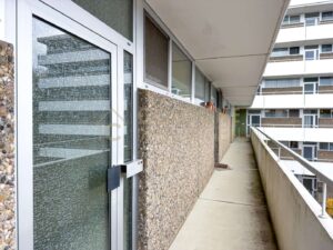 Wohnungseingang von außen