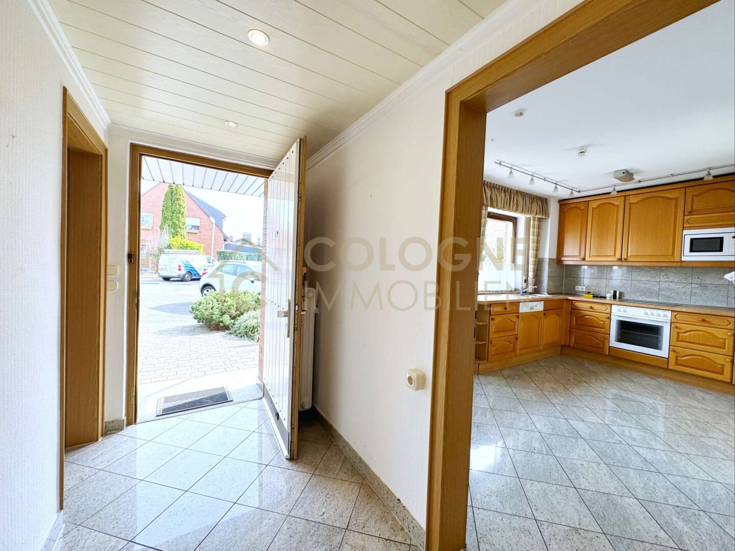 Hauseingang Rückblick