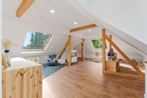 Spielzimmer im Dachgeschoss