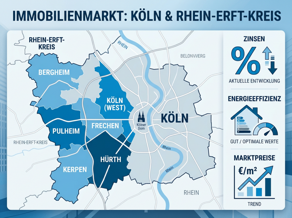 COLOGNE IMMOBILIEN Immobilienmakler TOP 1 in K&ouml;ln und dem Rhein-Erft-Kreis. Ausgezeichnet durch die FAZ, Focus, Capital Zeitschrift. Energieeffizienz beim Hausverkauf.