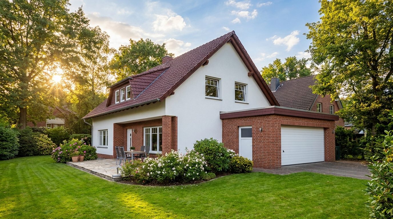 Einfamilienhaus mit Garten und Garage in Köln-Lövenich – Immobilienverkauf und Bewertung