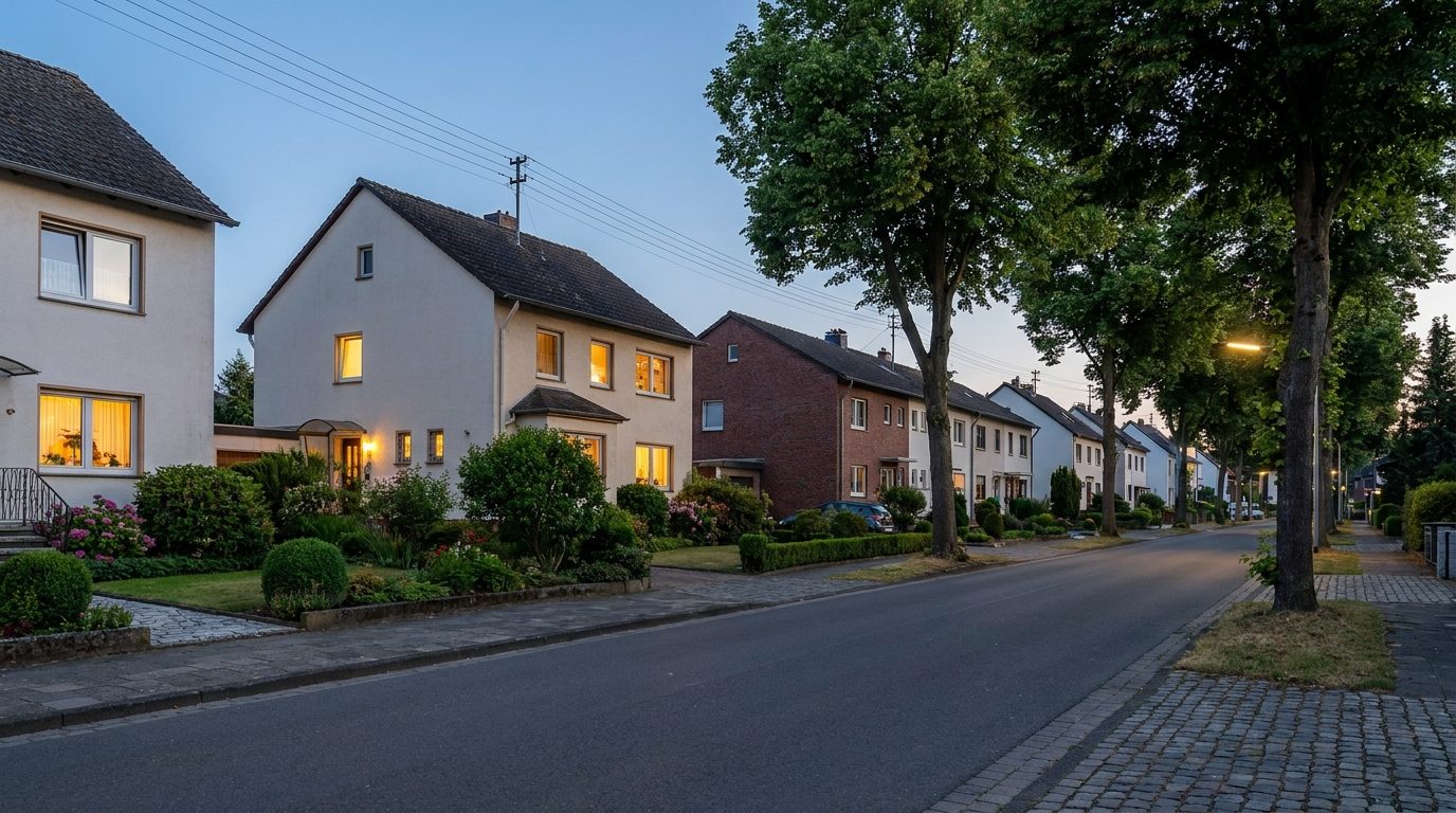 Wohnlage in Bedburg für Immobilienverkauf und Immobilienbewertung