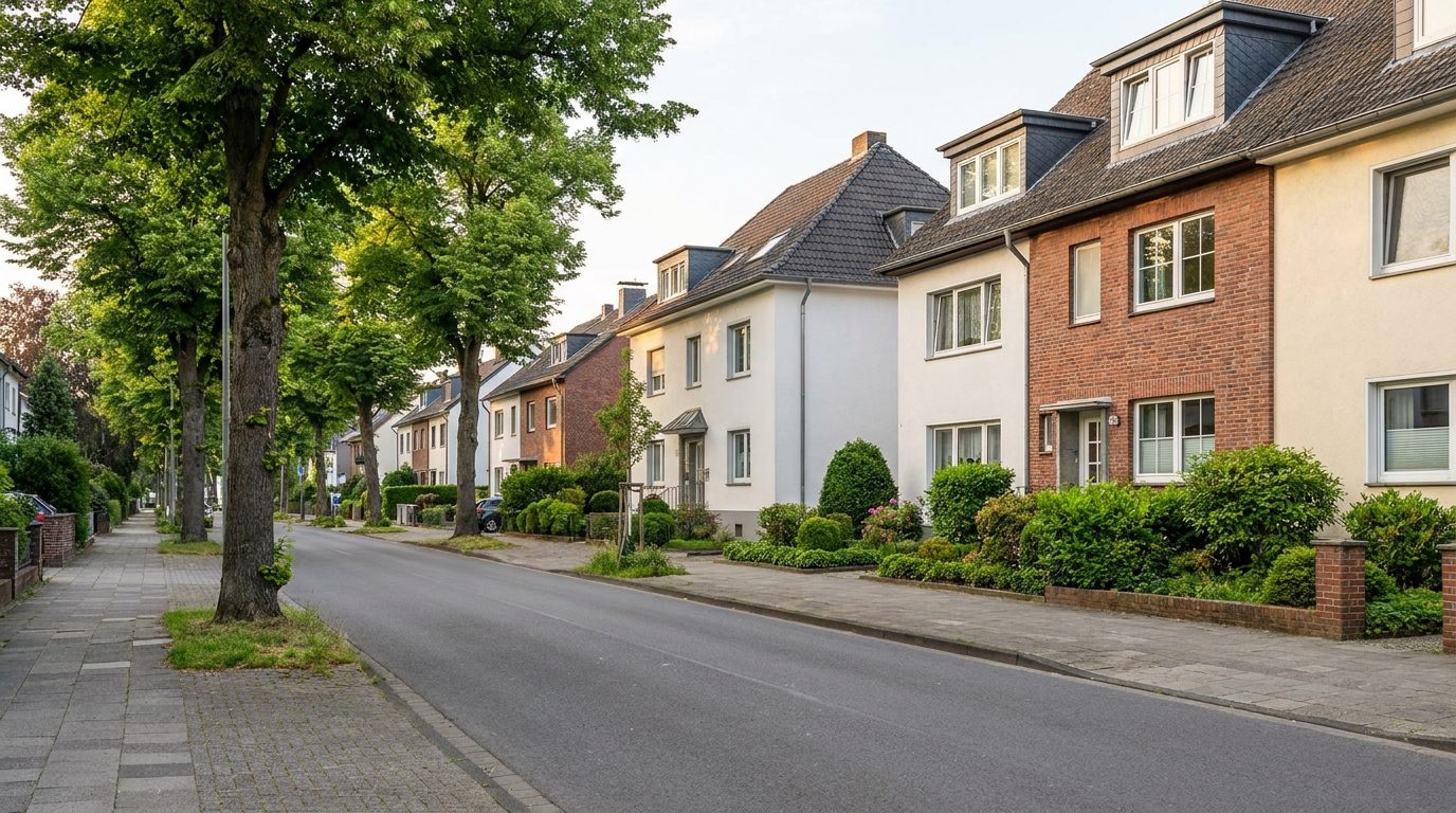 Gepflegte Wohnlage in Köln-Weiden im Kölner Westen