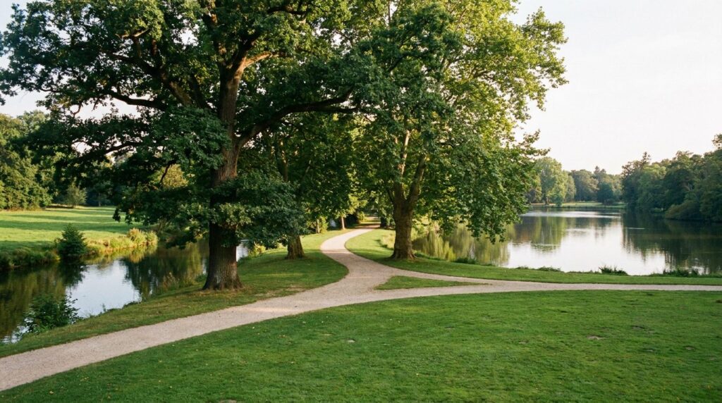 Schlosspark und Ville