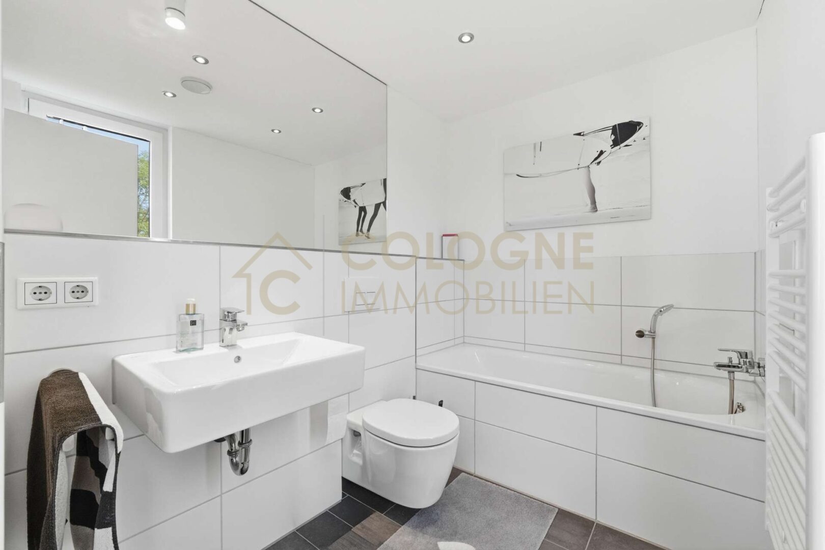 En-Suite Badezimmer am Schlafzimmer