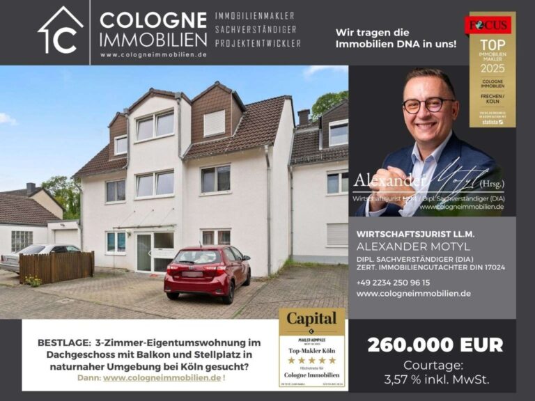 Wohnung in Frechen zum Kauf
